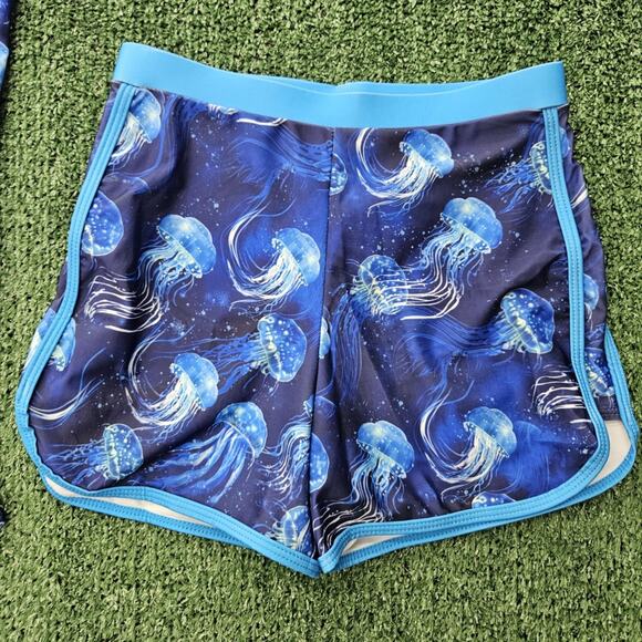 Uideazone Teen Girl Jellyfish Swimsuit Three Piece Size 13Y - Picture 4 of 12